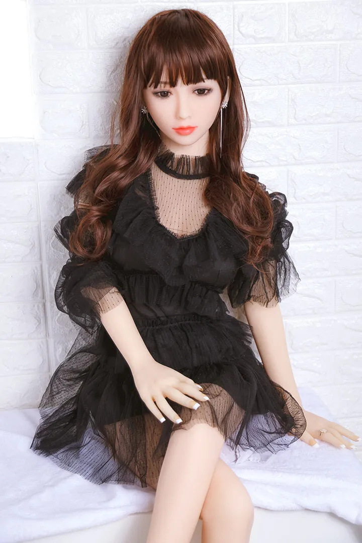 Sexiest Teen Black Hair Sex Doll Honia 148cm / 4.8ft