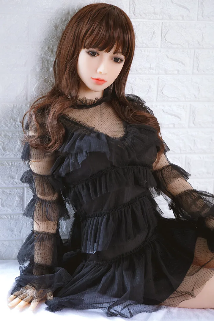 Sexiest Teen Black Hair Sex Doll Honia 148cm / 4.8ft