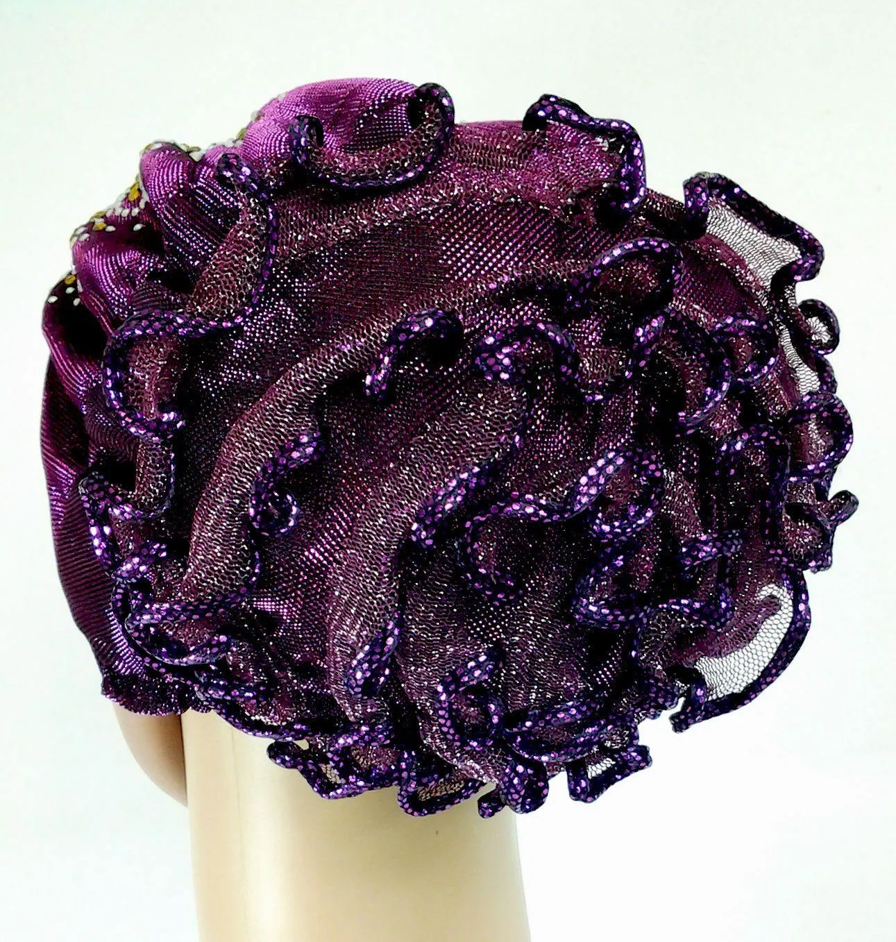 SHINING THREADS RHINESTONE Muslim Inner Caps Islamic Underscarf Hats Ninja Hijab
