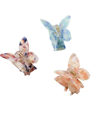 Small Butterfly Hair Claw Clip