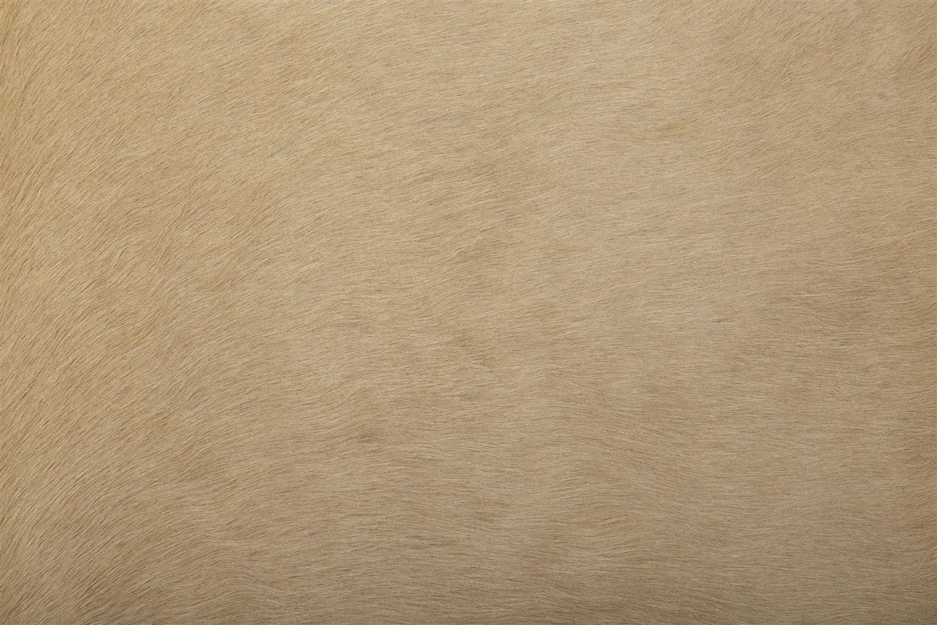 Solid Light Palomino Cowhide Rug - XL