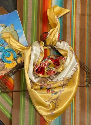 Southern Belle Golden Scarf