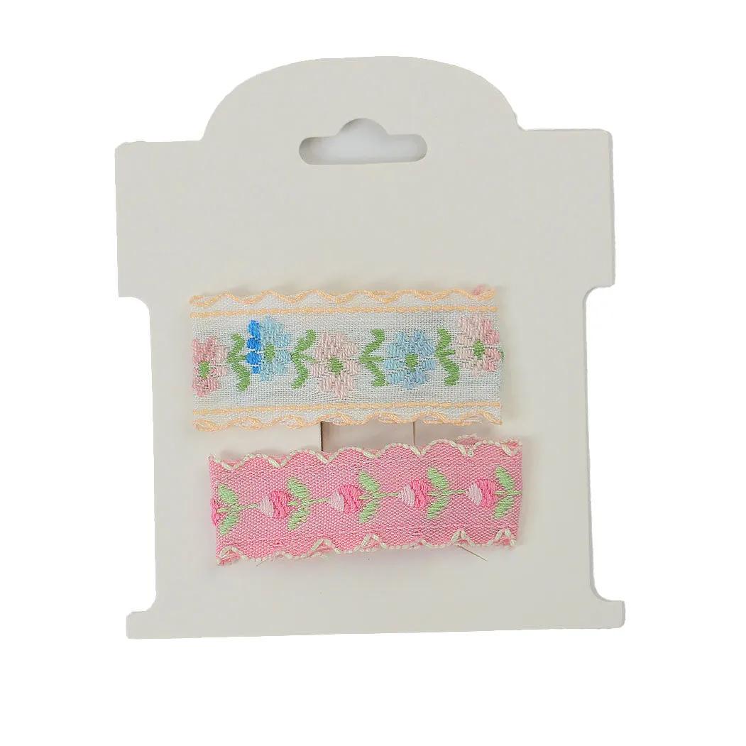 Spring Flowers Snap Clip Set