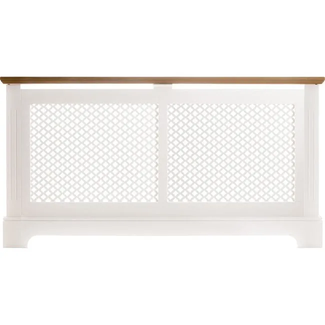 Tema Georgian Rad Cab 2 Tone White & Oak Medium