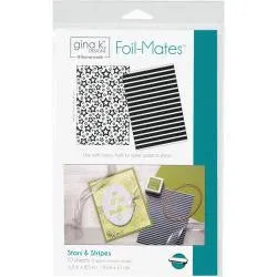 Therm-o-web  Deco Foil Gina K Designs Foil Mates - Stars & Stripes