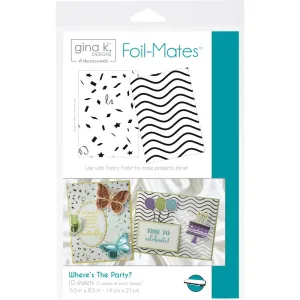 Therm-o-web  Stamp n Foil Gina K.Designs - Where's The Party