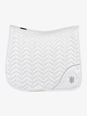 Tommy Hilfiger rhinestone white dressage saddlepad