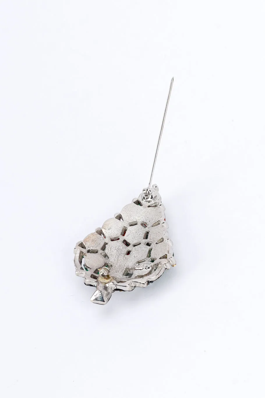 Tutti Frutti Deco Tree Brooch