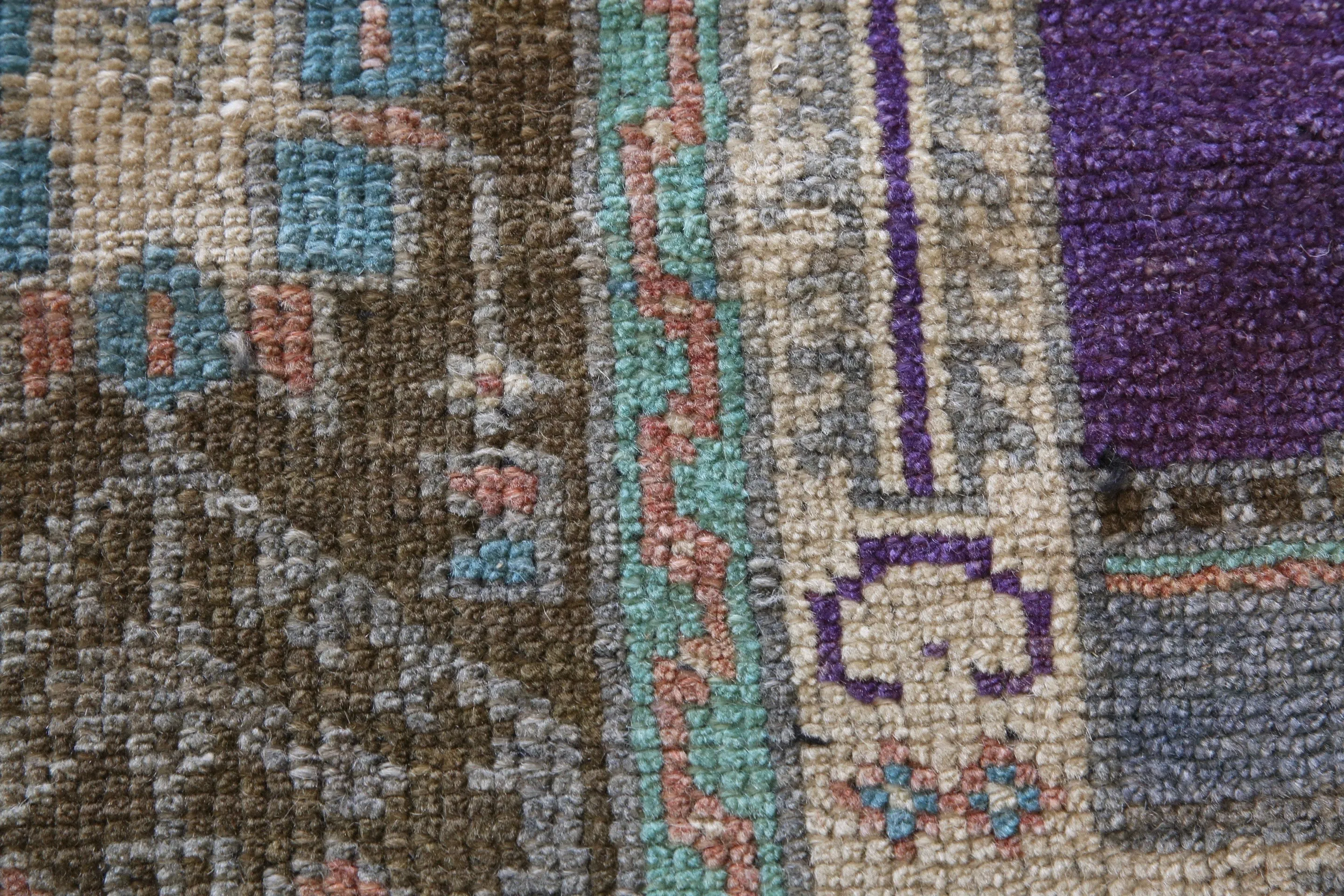 Vintage Anatolian Rug 3.5ftx7ft