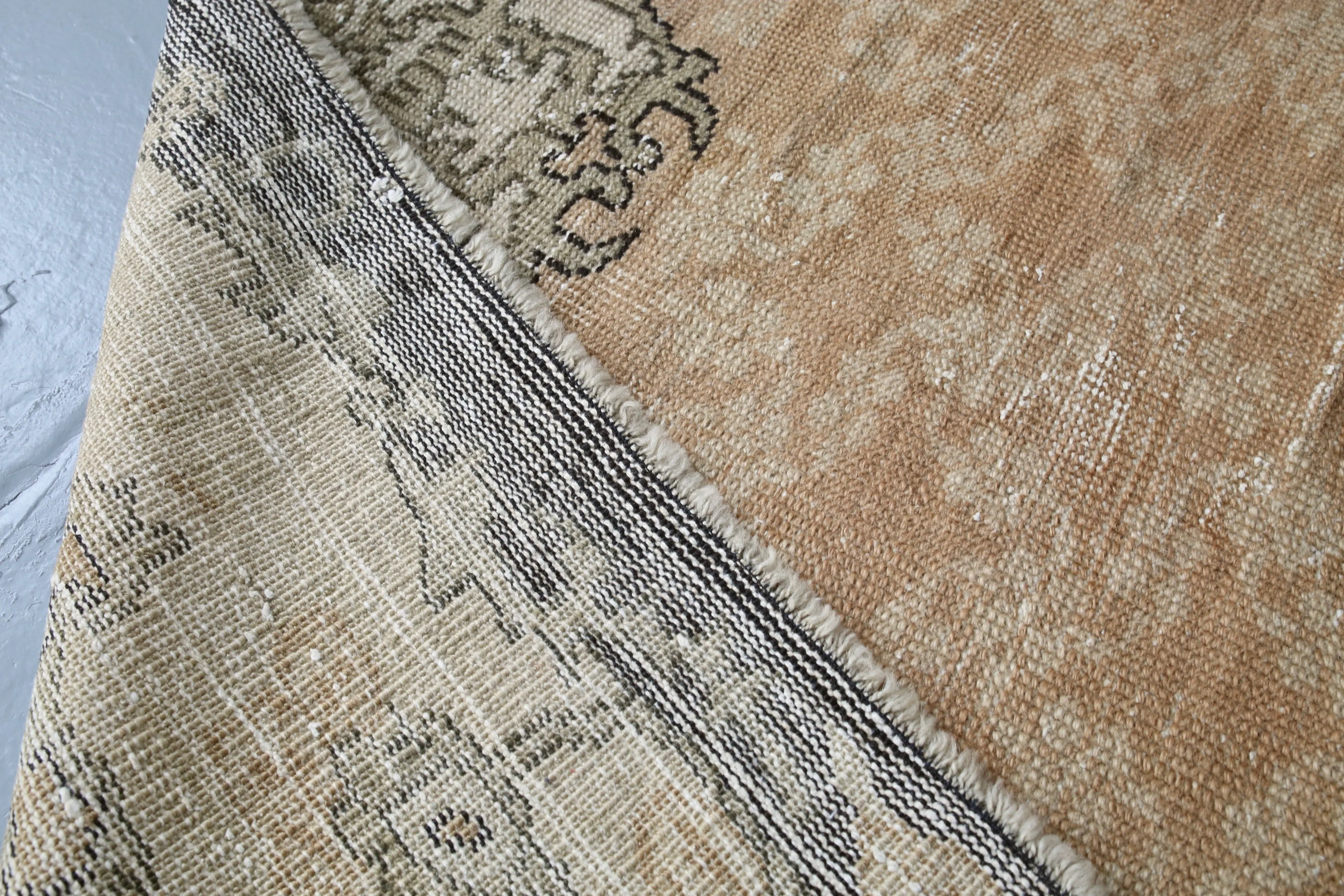 Vintage Anatolian Rug 4.5ftx8.4ft