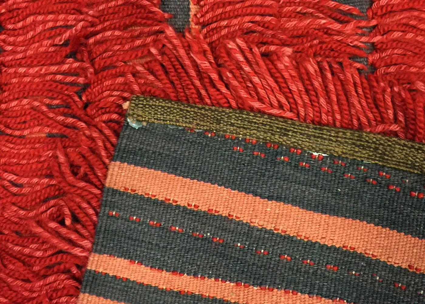 Vintage Egyptian Tulu Rug - 3'11" x 6'