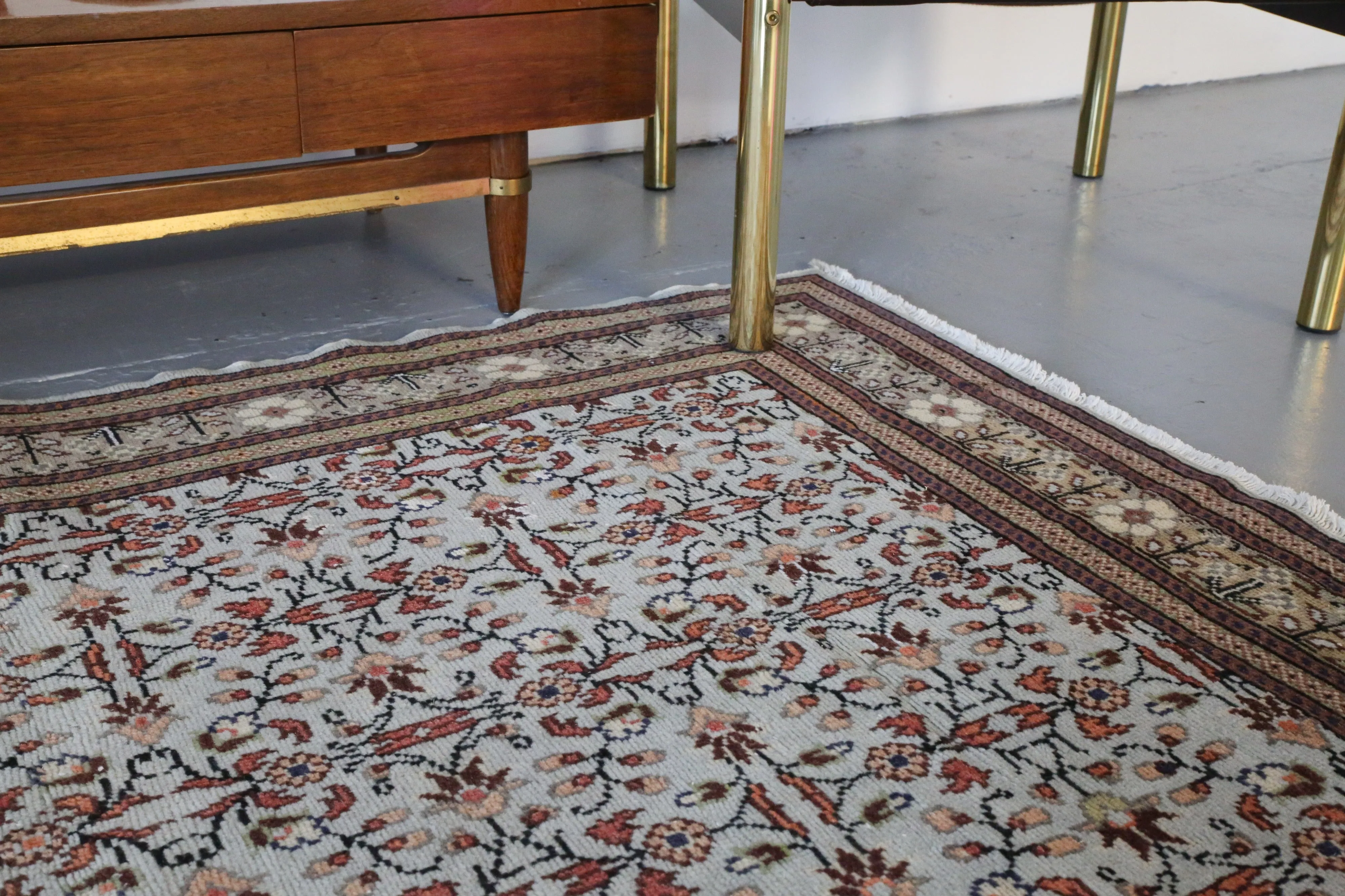 Vintage Isparta Rug 4'x6'