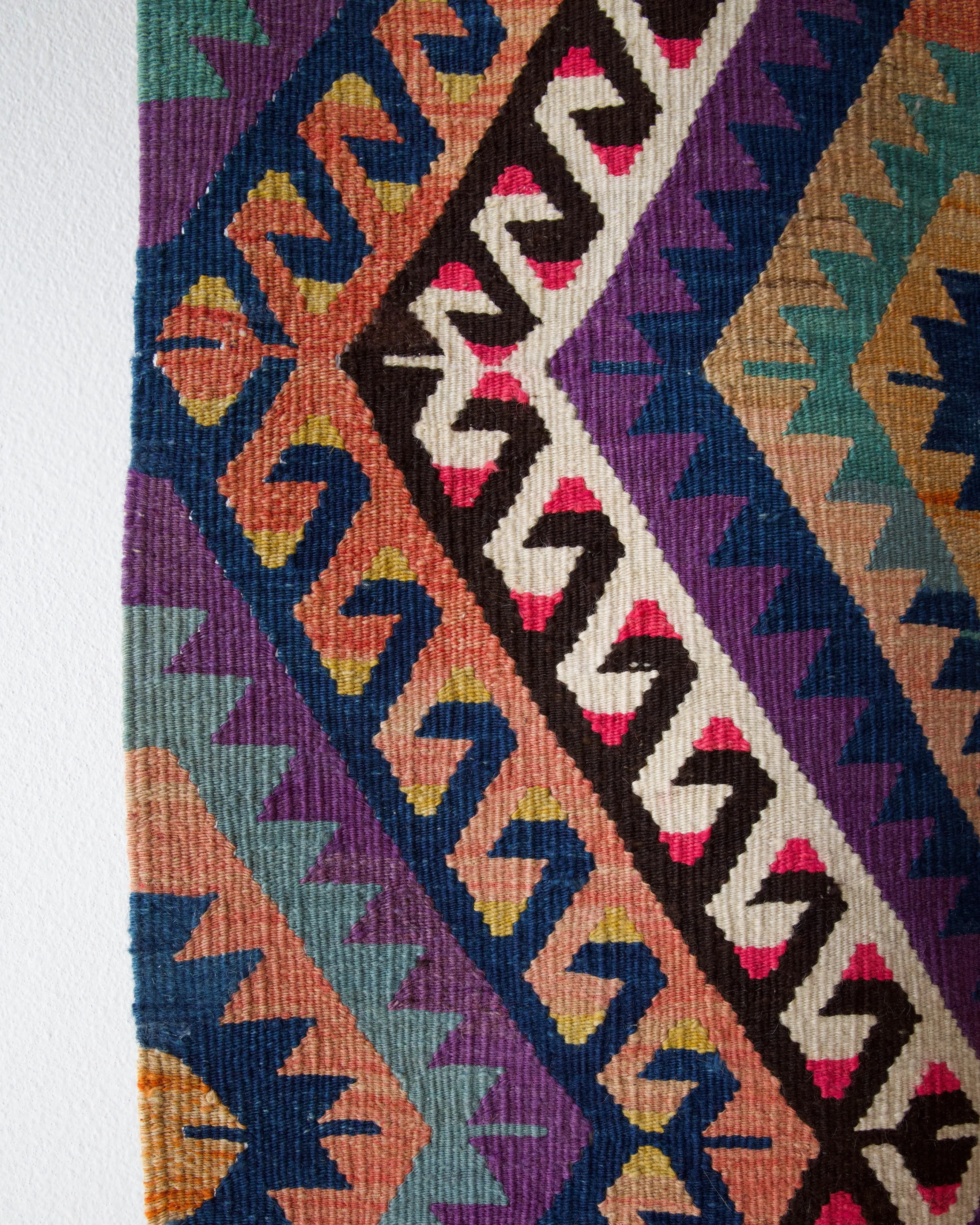 Vintage Oushak Kilim Rug 5'4"x8'