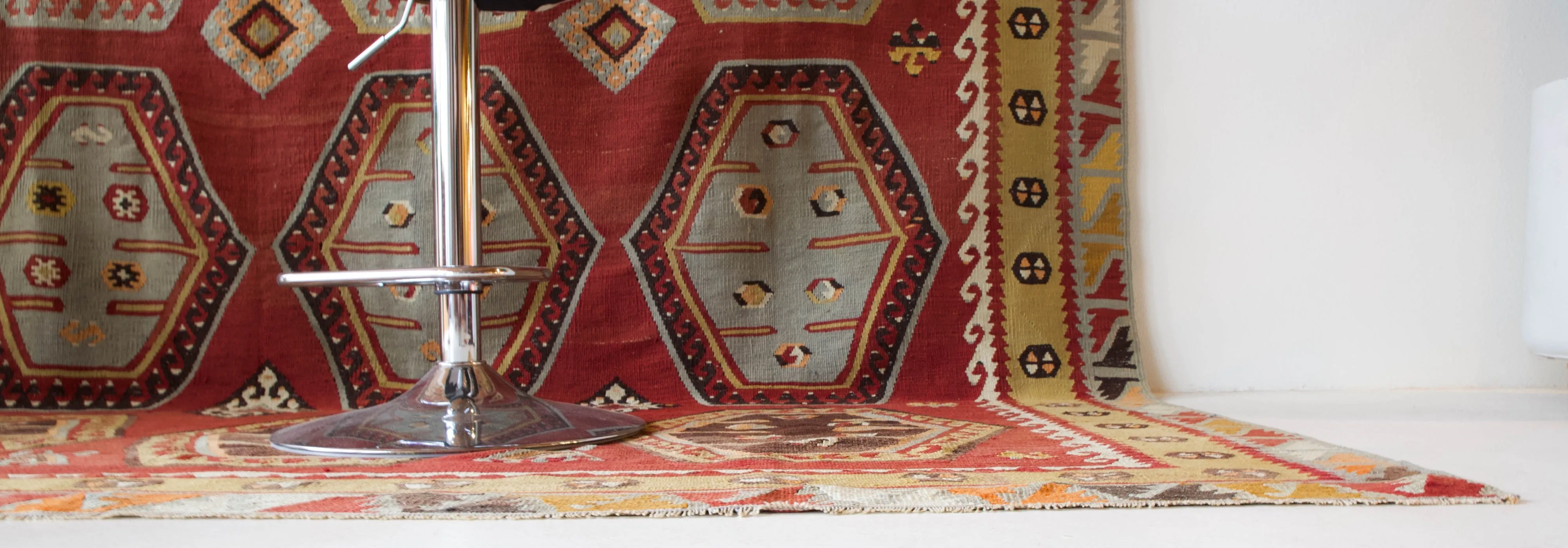 Vintage Sivas Sarkisla Kilim Rug 7'7"x11'9"