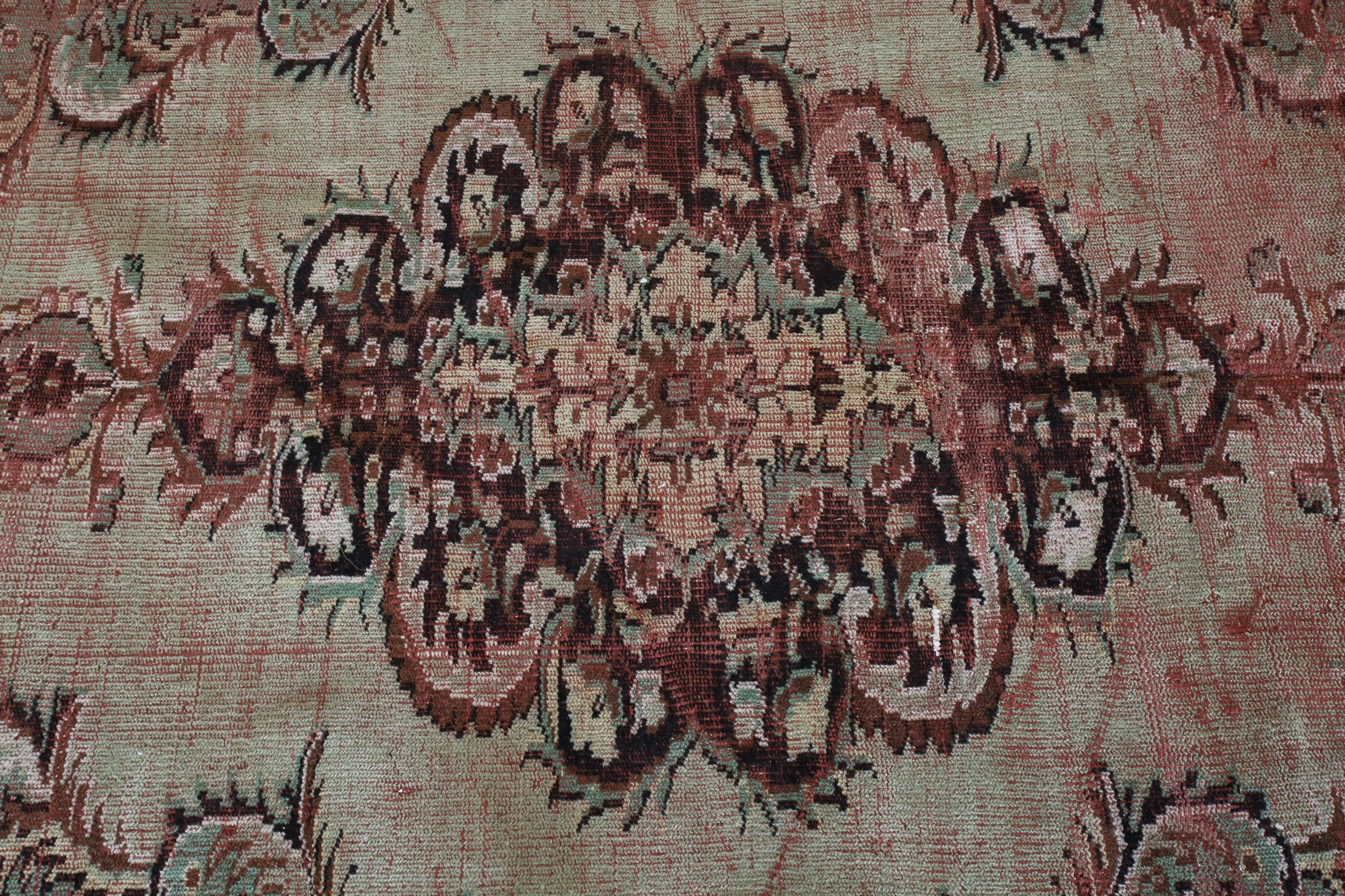 Vintage Turkish Isparta Rug 6'7" x 9'7"