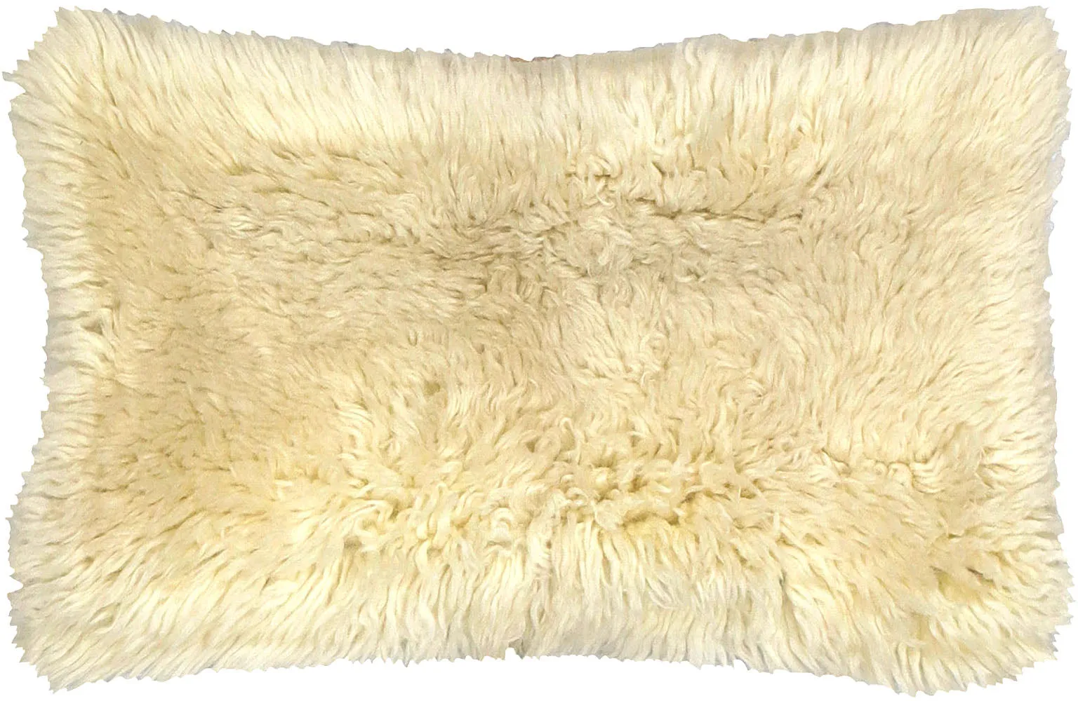 Vintage Turkish Tulu Pillow - 12" x 12"