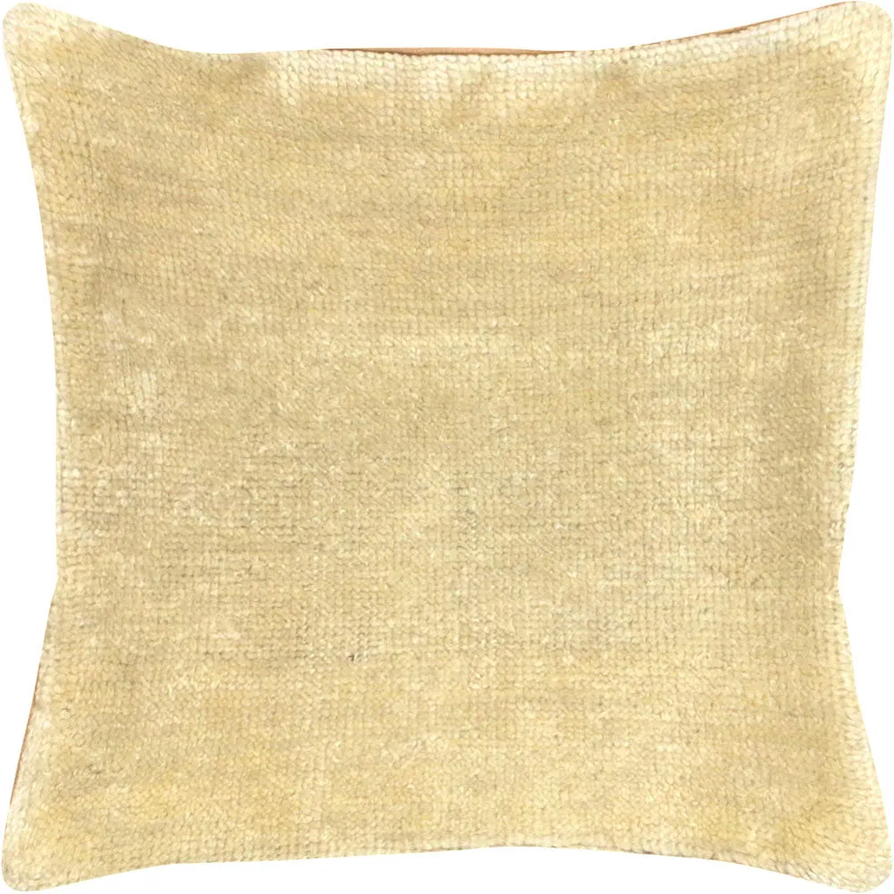 Vintage Turkish Tulu Pillow - 16" x 16"