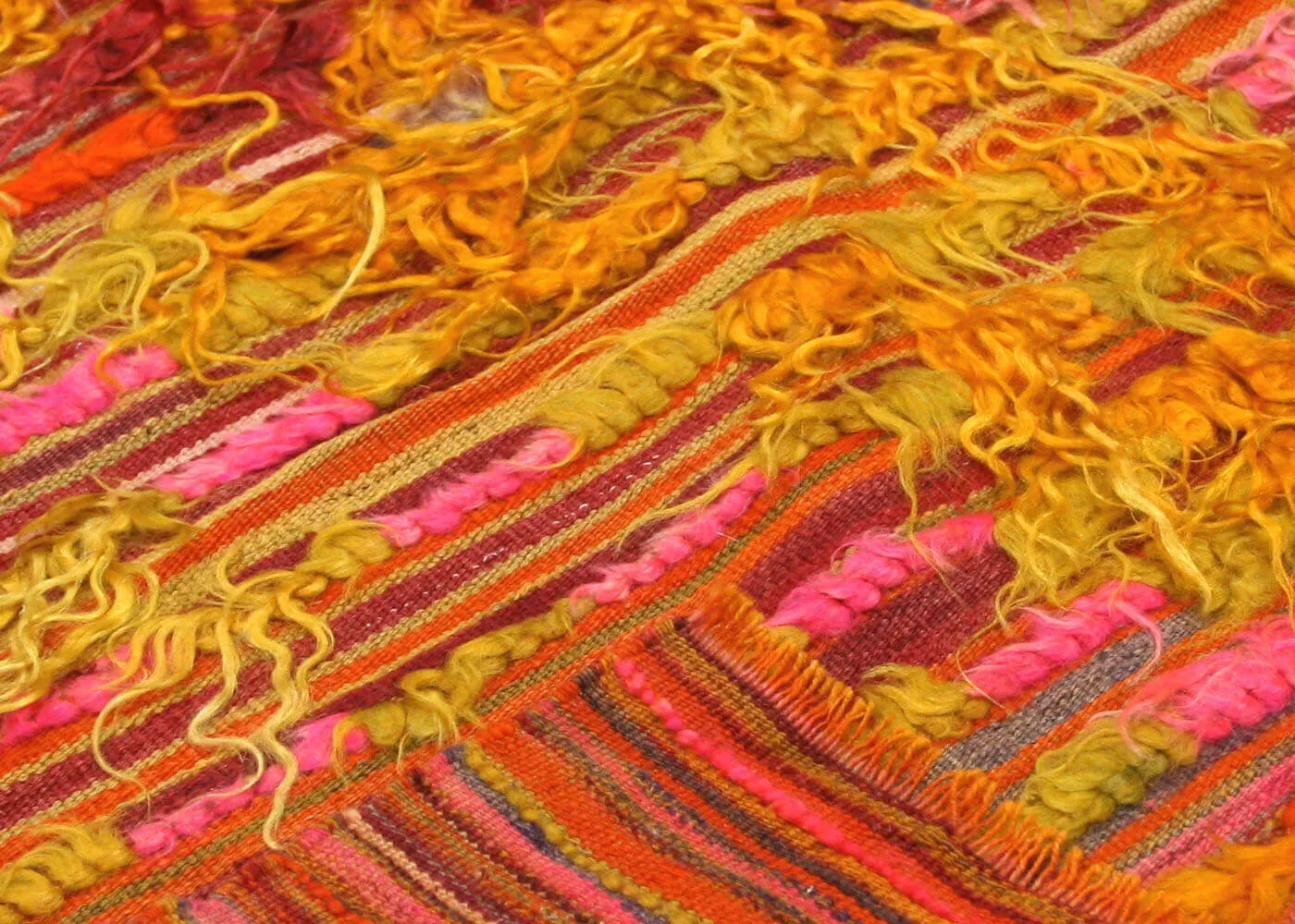 Vintage Turkish Tulu Rug - 3'11" x 5'10"