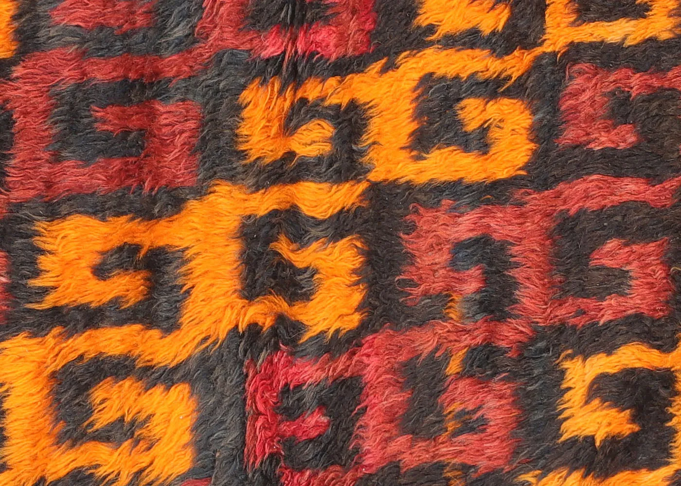 Vintage Turkish Tulu Rug - 3'7" x 4'6"